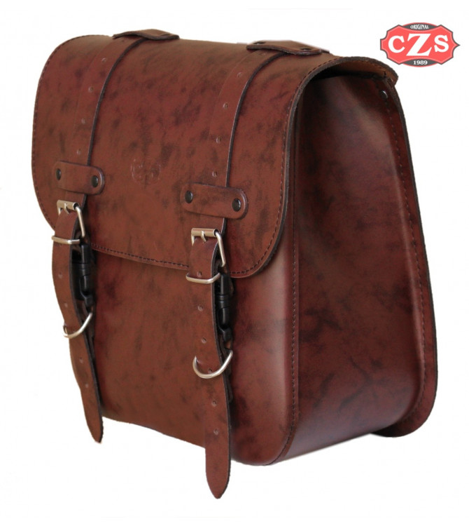 Saddlebag for Triumph Bonneville T120 mod, ADRIANO Basic Specific - LEFT