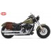 Sacoche pour Softail Slim Harley Davidson mod, ADRIANO Basique - Brun - 