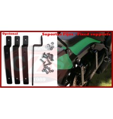 Rigid Saddlebags for Yamaha XV 1900 Midnight Star mod, SUPER STAR Classic Braided - Croco - Specific