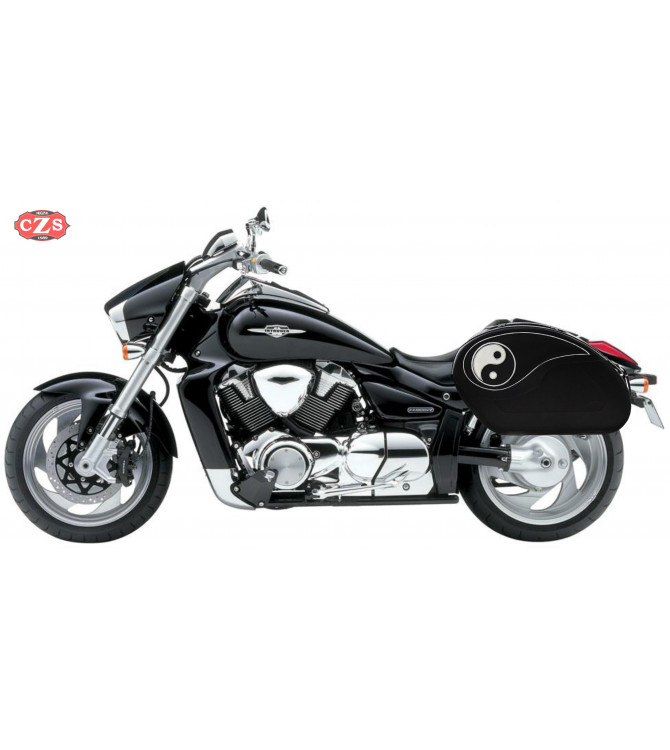 Sacoches Rigide mod, VENDETTA - As de Pique - UNIVERSEL