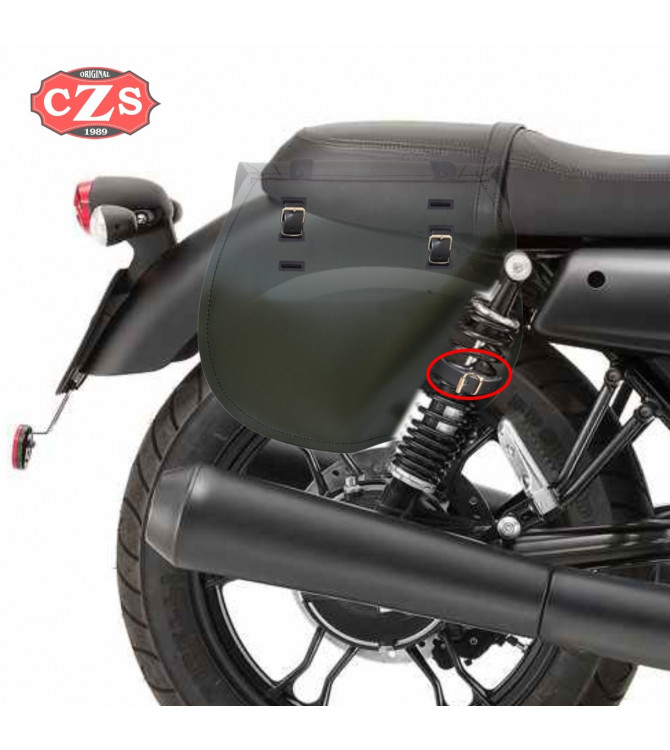 Satteltasche für  V7 III - Moto Guzzi  mod, BANDO Basis Spezifische RECHT