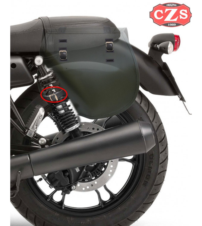 Alforja para V7 III - Moto Guzzi - mod, BANDO Básica Específica Izquierda