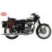 Alforja para Royal Enfield - Bullet Classic 350/500cc mod, CENTURIÓN Marrón - Específica - Derecha