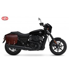 Saddlebag for Dyna Harley Davidson mod, BANDO Specific - Brown - RIGHT -