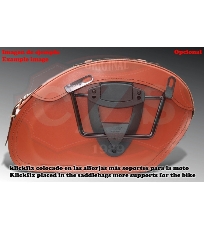 Starr Satteltaschen mod, NAPOLEÓN Basis - Roter Faden - UNIVERSAL