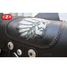 Ridig Saddlebags mod, IBER Basic Braided - Indian Chief - UNIVERSAL