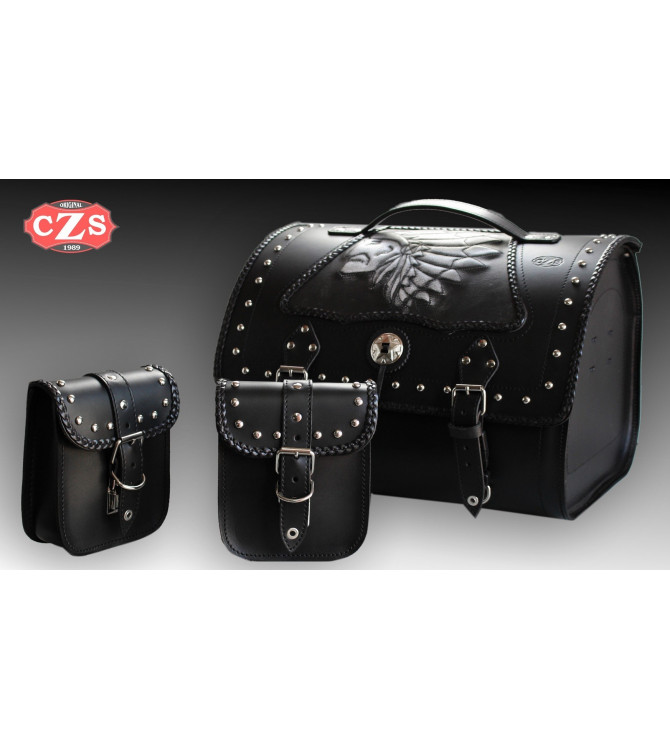 Coffre Custom mod, DOSKITAS Classique Celtic - Chief Indien - UNIVERSEL