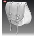 Side saddlebag for Sportster Harley Davidson mod, BANDO Basic Specific - White -
