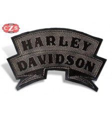 Parche Repujado en Piel HARLEY DAVIDSON 1 negro