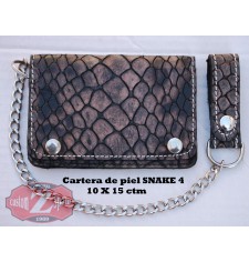 CARTERA COCO MARRON CON CADENA