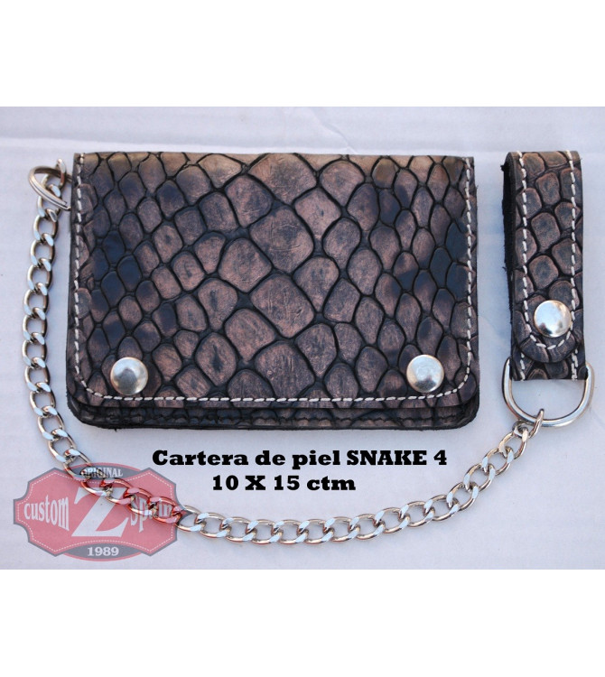 CARTERA COCO MARRON CON CADENA