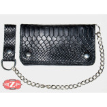 Cartera con Cadena Dandy negra 9 x 17