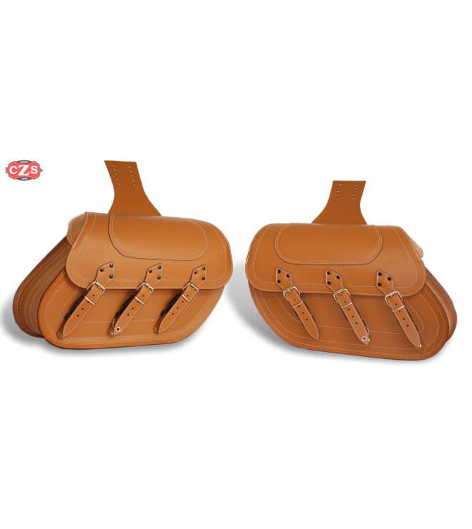 Starr Satteltaschen für Indian Scout Sixty mod, IBER Basis - Hellbraun - Spezifische