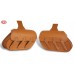 Rigid Saddlebags for Indian Scout Sixty mod, IBER Basic - Light Brown - Specific 