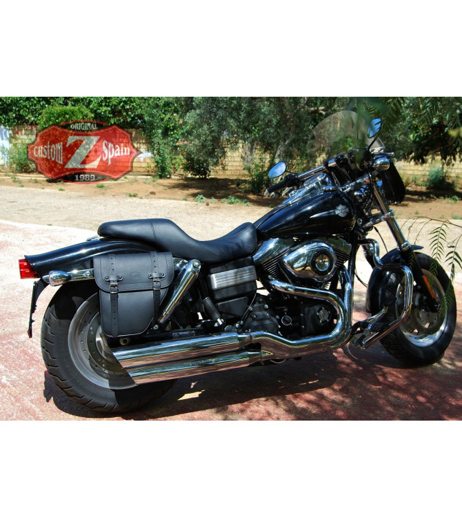 Alforja Lateral para DINA Street bob Harley Davidson mod, CENTURION Derecha