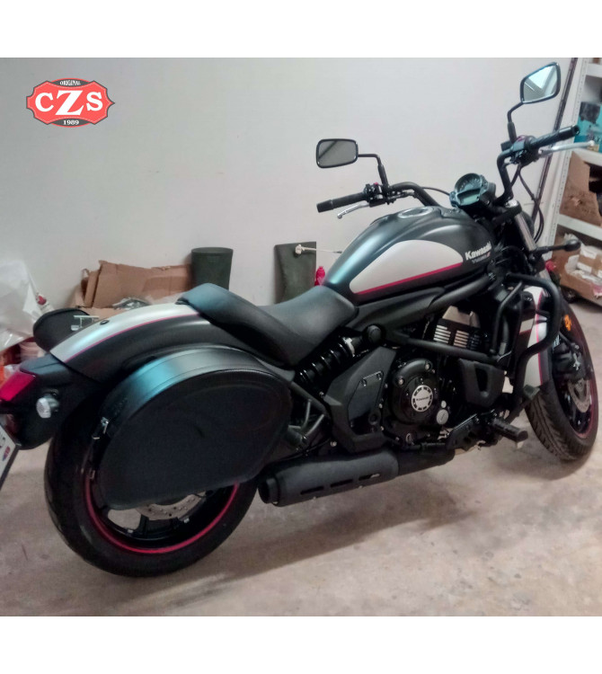 Starr Satteltaschen für Kawasaki Vulcan S 650 mod, VENDETTA Basis - Spezifische