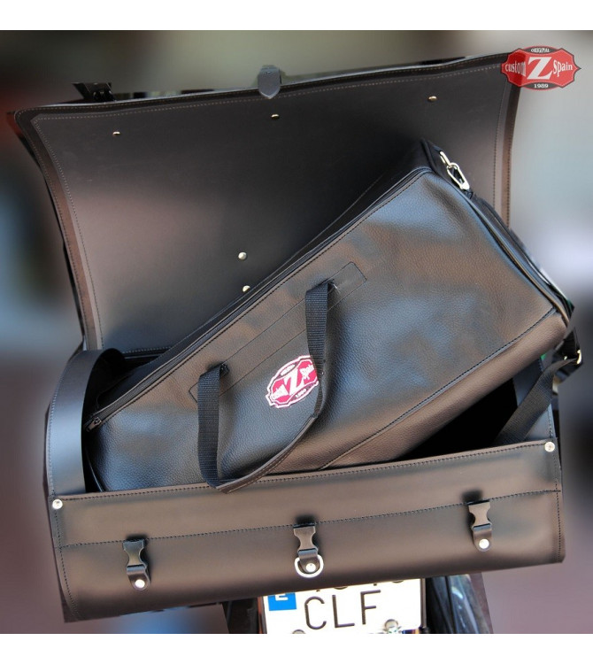 Coffre Rigide Custom mod, DOSCAS Classique Celtic Franges - Chef Indien - Brun - UNIVERSEL