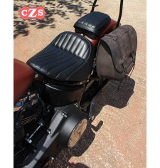 Saddlebag for Street Bob Softail Harley Davidson mod, BANDO Basic - Old Rat - Adaptable