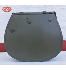 Saddlebag for Royal Enfield Desert Storm mod, BANDO Basic Specific - Brown Leather - LEFT