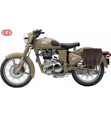 Alforja para Royal Enfield Classic Desert Storm 335/500cc mod, BANDO Básica Específica - Old Rat - IZQUIERDA