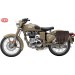 Saddlebag for Royal Enfield Classic Desert Storm 335/500cc mod, BANDO Basic Specific - Old Rat - LEFT