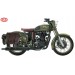 Sacoche pour Royal Enfield Classic Desert Storm 335/500cc mod, BANDO Basique Spécifique - Old Rat - GAUCHE