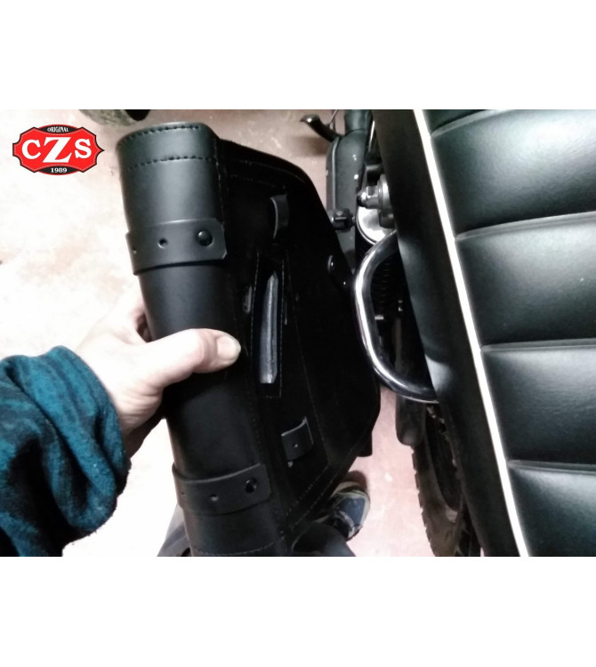 Sacoche pour Kawasaki W800 mod, SCIPION Basique Spécifique - GAUCHE 