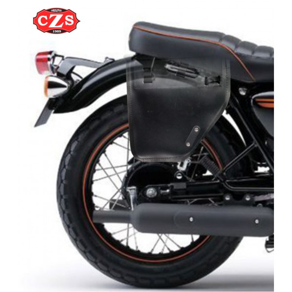 Set of Saddlebags for Kawasaki W800 CENTURION