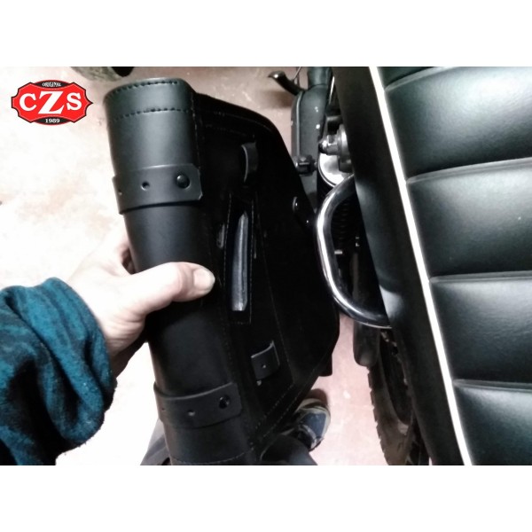 Set of Saddlebags for Kawasaki W800 CENTURION