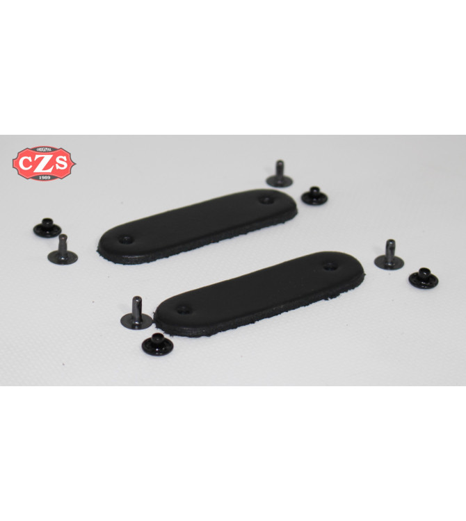 Porta-botellas Regulable para motos Custom y Clásicas - Negro