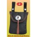 Bolso pernera de piel Basico 1 concho