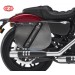 Sacoche pour Sportster 883/1200 mod, BANDO Basique - Creuse Amortisseur - DROITE