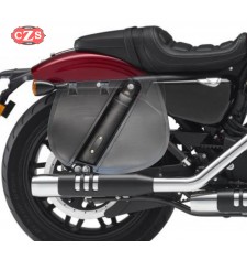 Sattelstache für Sportster Iron 883 Harley Davidson mod, BANDO Basis Specific - Hohl Dämpfungs - RECHT