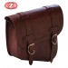 Swing Arm Saddlebag for Indian Scout Bobber mod, HERCULES Basic Specific - Brown - 