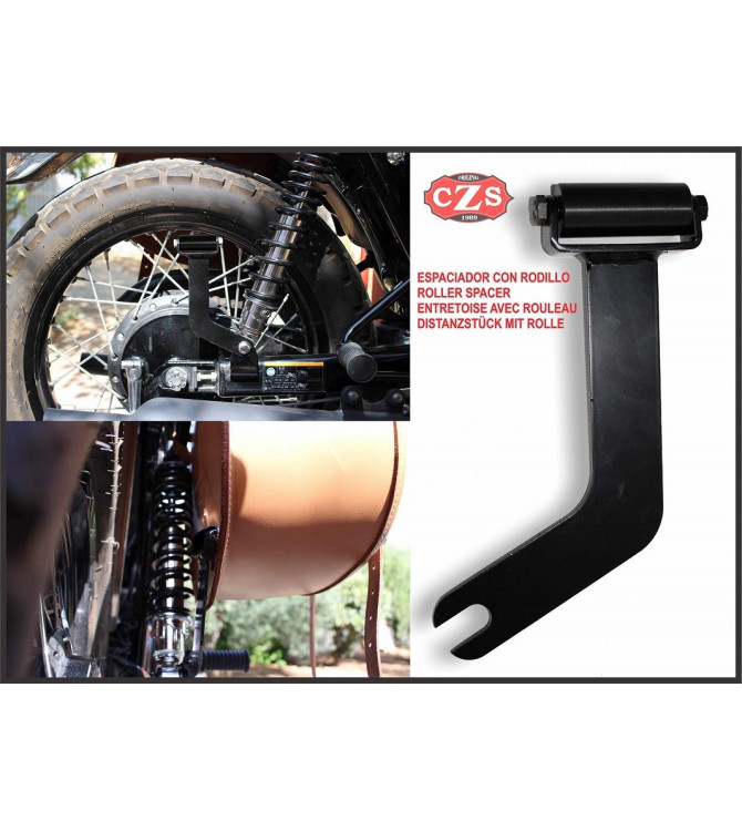 Alforjas para Kawasaki W800 mod, BANDO Básicas Específica - Marrón -