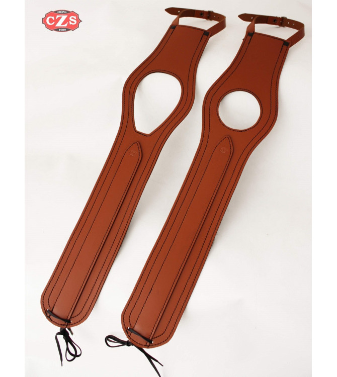 Corbata - Panel de deposito para Royal EnfIeld mod, ORION - Marron claro - Especifico 