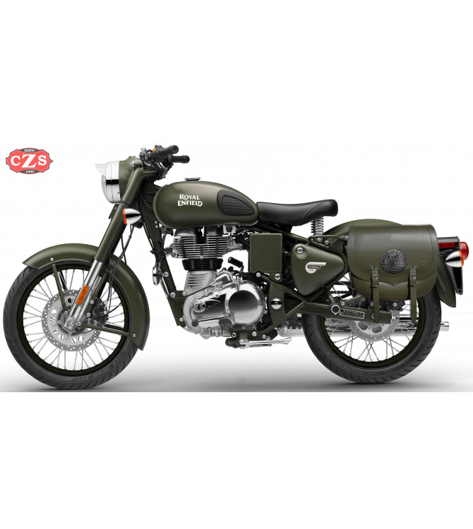 Alforja para Royal Enfield Made like Gun mod,  SPARTA PLATOON - Especifica - Izquierda