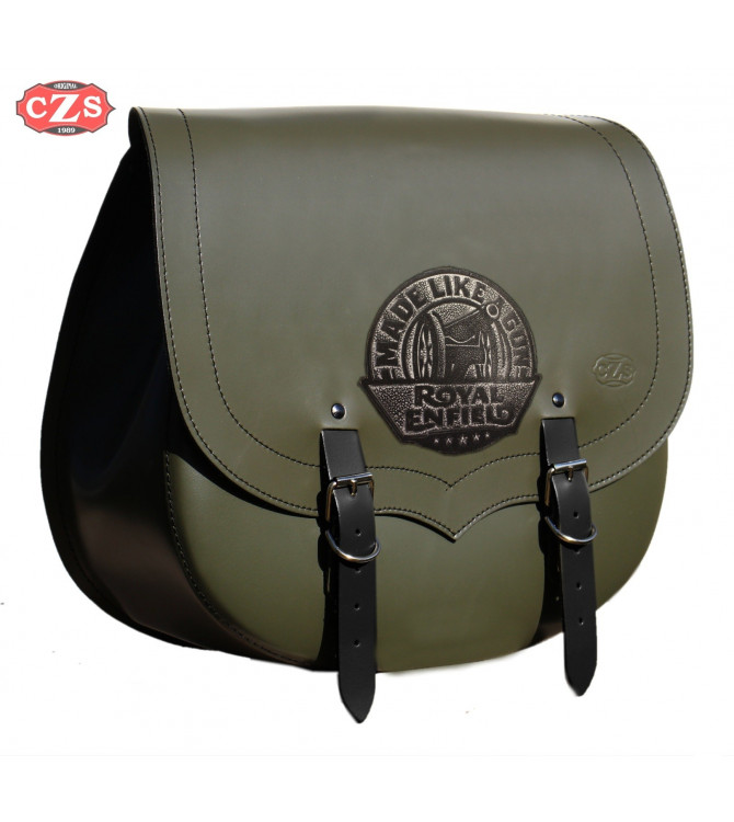 Alforja para Royal Enfield Made like Gun mod,  SPARTA PLATOON - Especifica - Izquierda