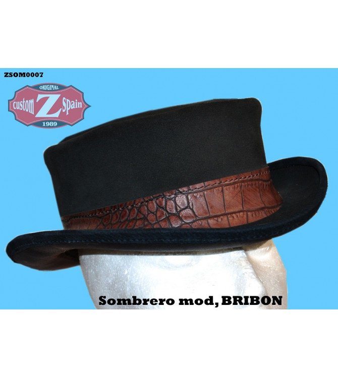 SOMBRERO DE COPA mod, BRIBON Dandy 