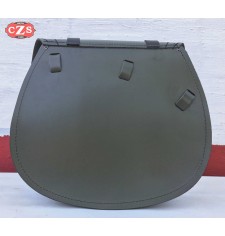 Saddlebag for Royal Enfield Battle Green mod, BANDO PLATOON Basic Specific LEFT