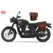 Set de Alforjas para Triumph Bonneville T100 mod, CENTURION Básica Adaptables - Marrón -