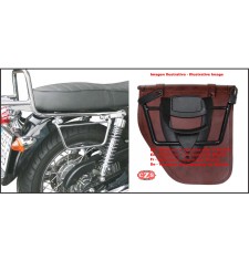 Satteltaschenset für Triumph Bonneville mod, CENTURION Basic Anpassungsfähig - Braun -