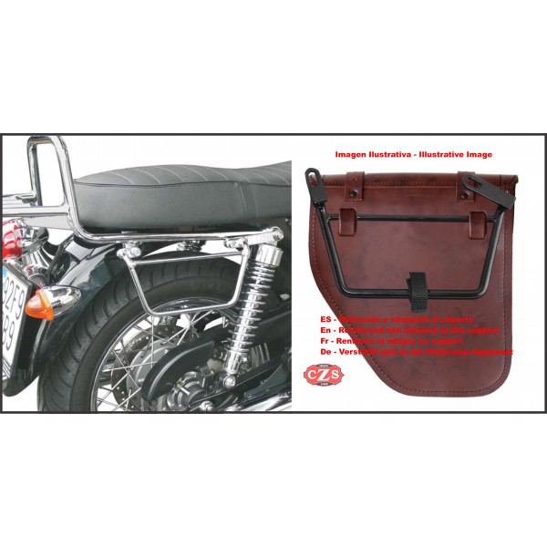 triumph t100 saddlebags