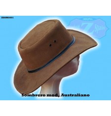 Sombrero de Piel JONES color cuero 