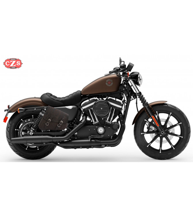 Saddlebag for swingarm for Sportster Harley Davidson mod, LEGION Basic - Old Rat - UNIVERSAL - RIGHT