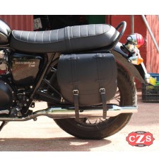 Satteltasche für Triumph Bonneville T100/T120 mod, BANDO MOKA Basis Anpassungsfähig 