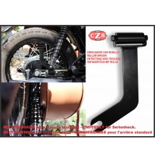 Satteltasche für Triumph Bonneville T100/T120 mod, BANDO Basic - schwarz -  Anpassungsfähig 