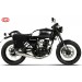 Alforja para Hanway Raw BlackCafe 125 mod, CENTURION Negra - Adaptable