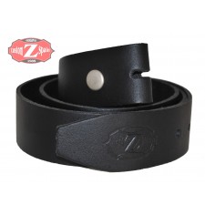 Cinturon Negro Liso (Con broche para intercambiar hebillas)