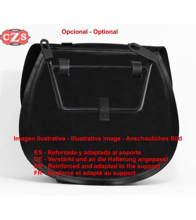 Set de Alforjas para Triumph Bonneville T100 mod, BANDO Básica Adaptables - Marrón -